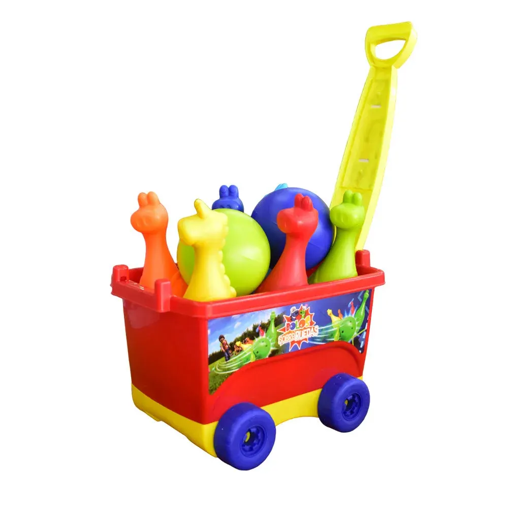 Juego de Bolos Sobre Ruedas Niño Marca Boy Toys