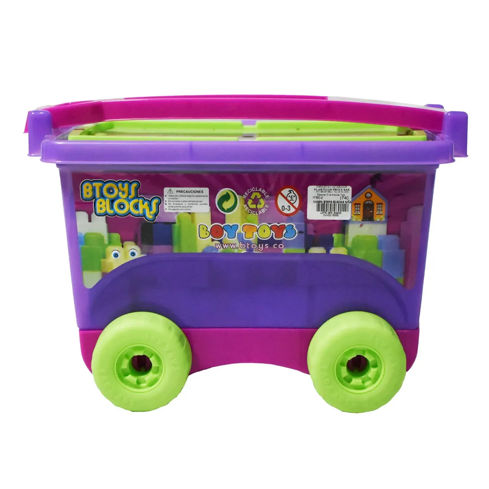 Vagón Blocks Niña Marca Boy Toys